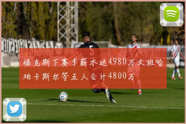福克斯下赛季薪水达4980万文班哈珀卡斯尔等五人合计4800万